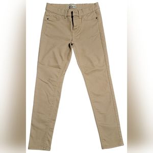 Jordache Beige Jean/Capri, Super Skinny, Girls 10